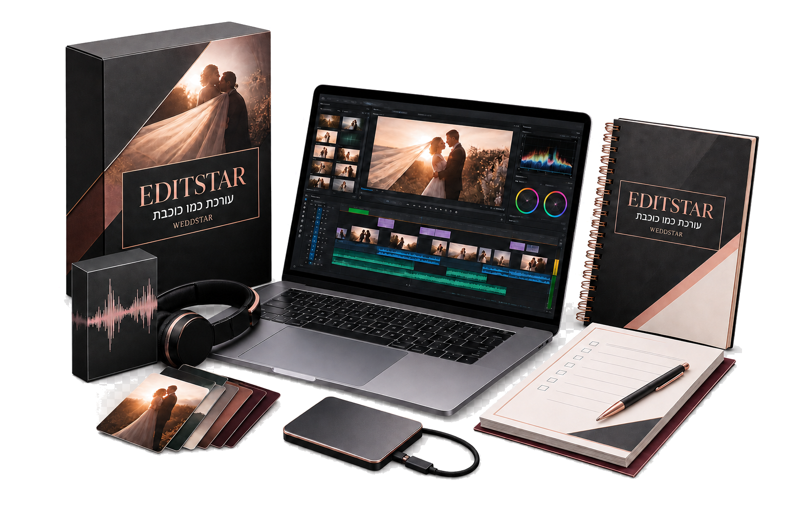 EDITSTAR — הקורס המלא